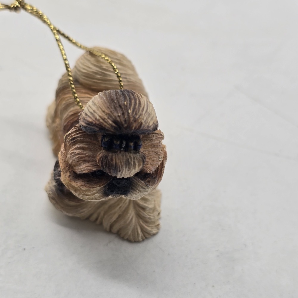 PEKINGESE RESIN MINIATURE DOG 2" T‎ X 2 1/2" L  NO CHIPS NO CLEAN Ornament